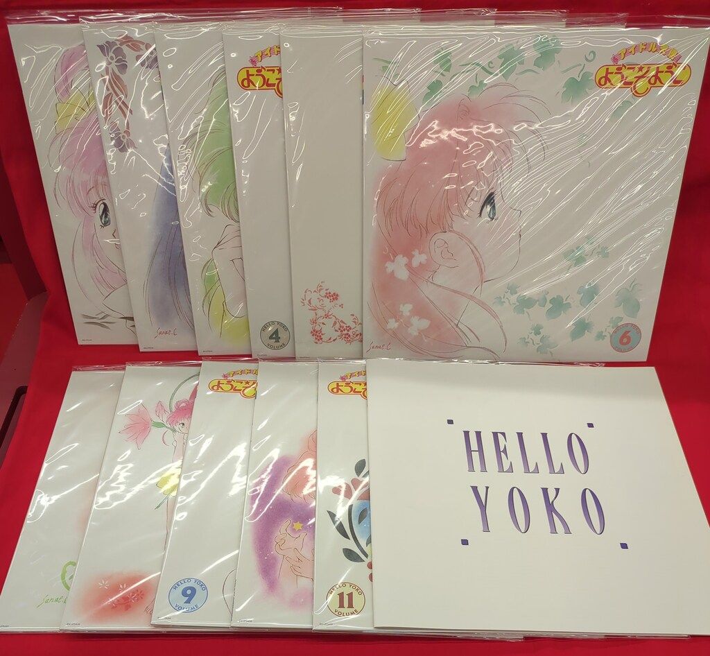 未開封 アイドル天使 ようこそようこ TVシリーズ全話LD BOX