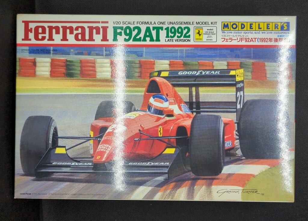 モデラーズ 1/20 フェラーリ F92AT（1992年後期型） 5008 - メルカリ
