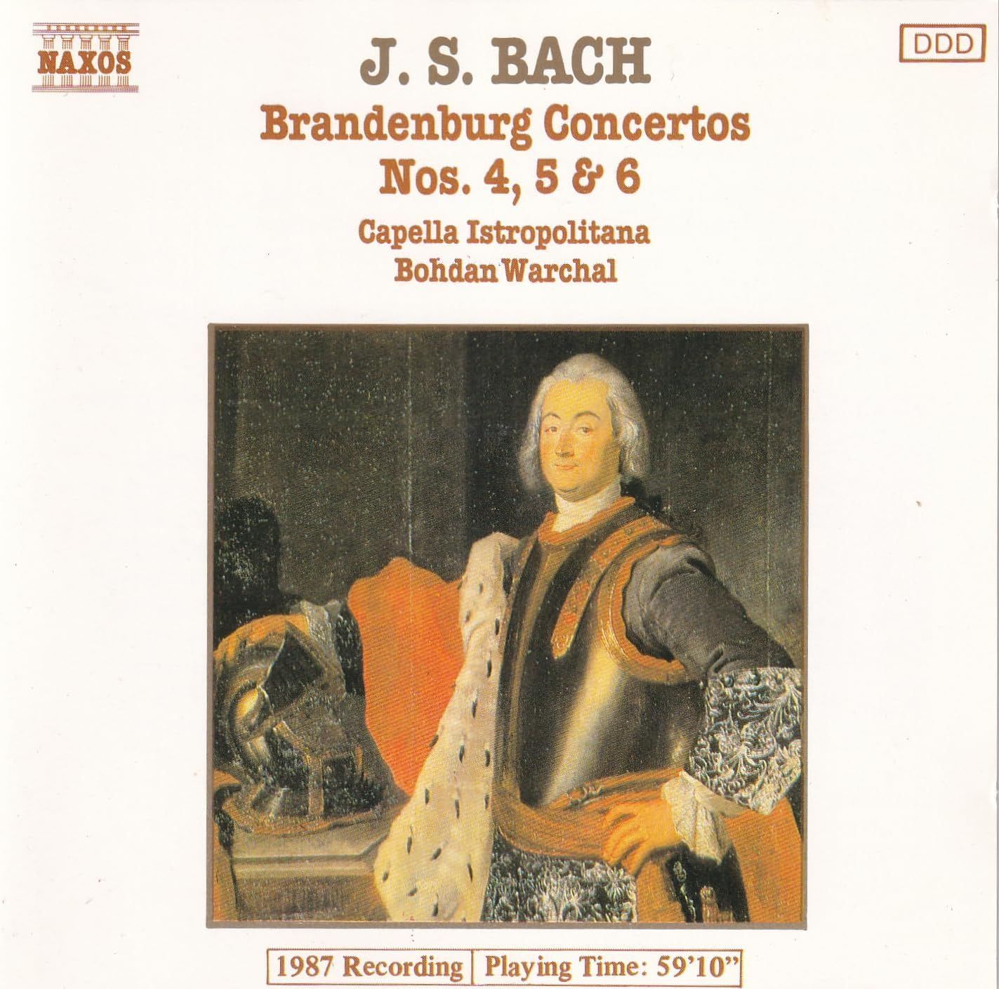 中古】Brandenburg Concertos Nos. 4, 5 & 6 / J.S. Bach（帯