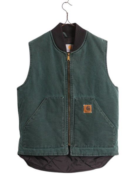 Carhartt カーハート ダックベスト 腰ゴム 初期 M TALL ◎ CARHATT