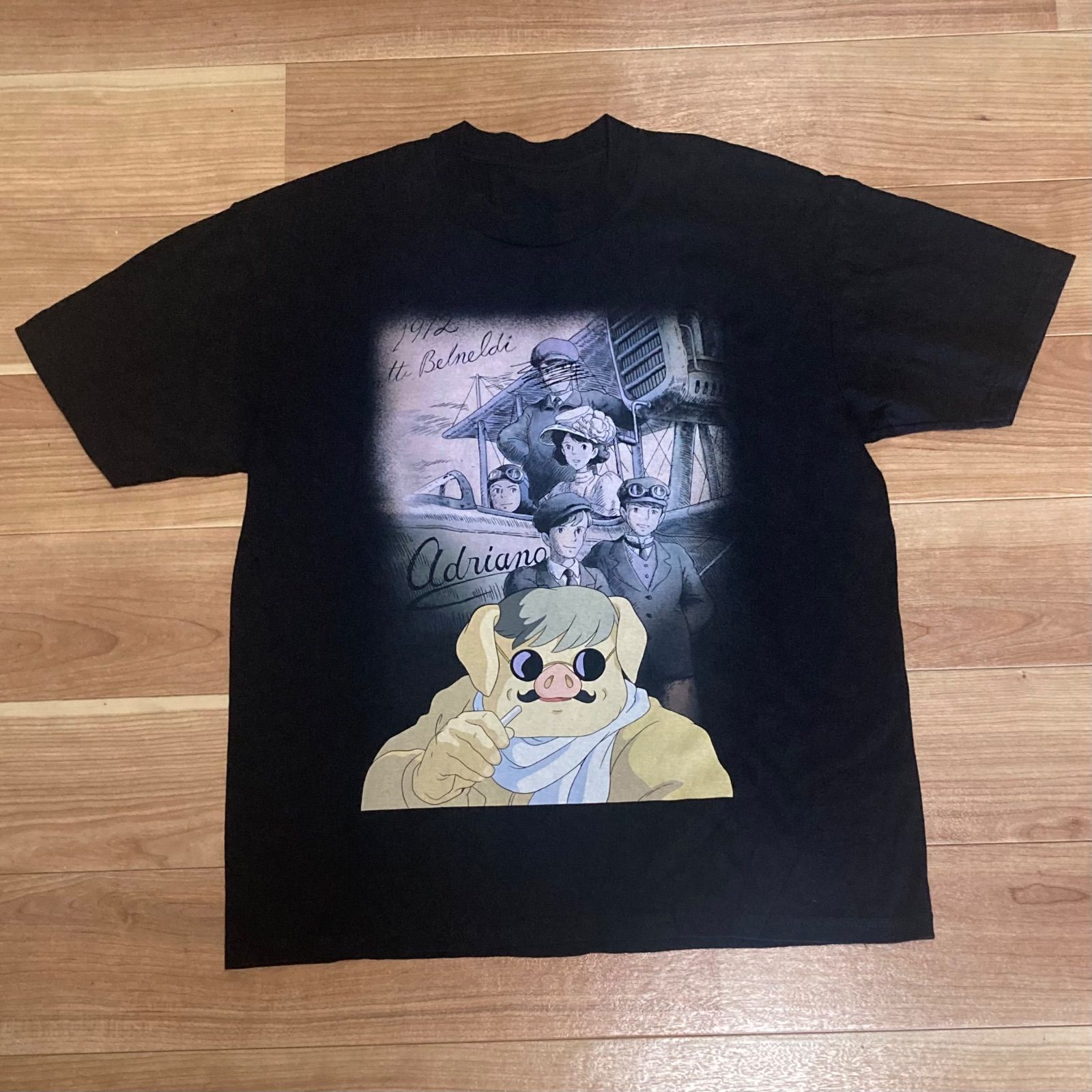 古着 希少 紅の豚 Porco Rosso スタジオジブリ STUDIO GHIBLI T