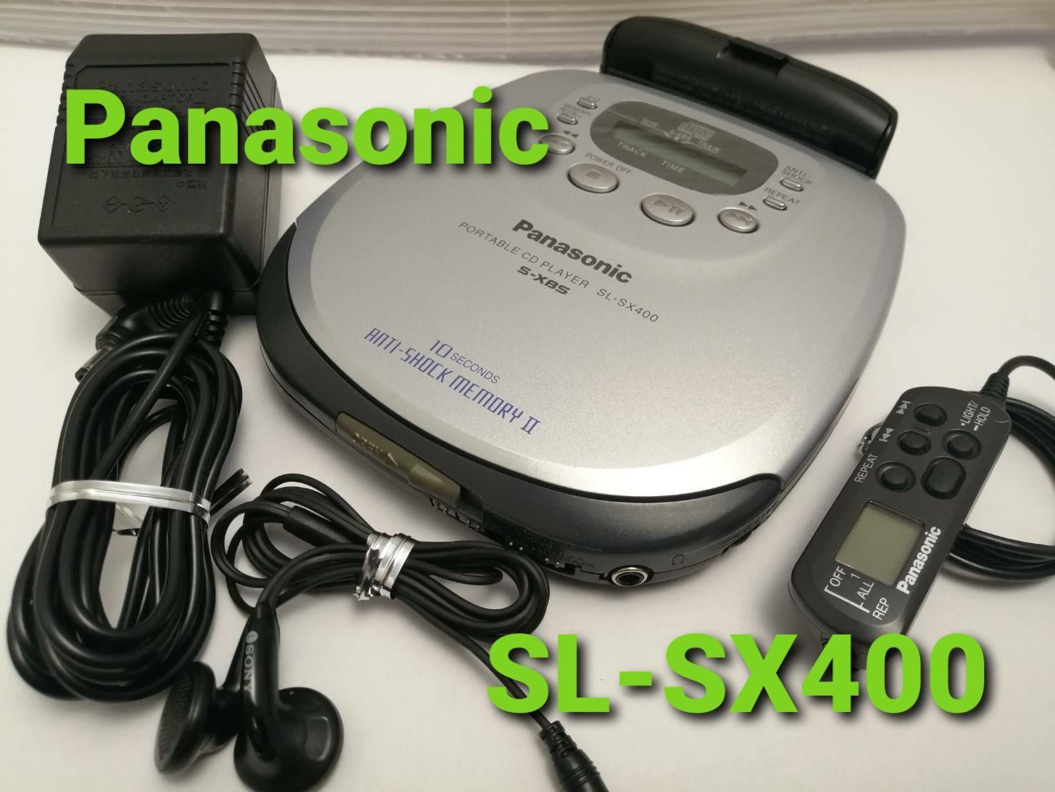 人気，得価 Panasonic SL-SX400 CDプレーヤー 再生ok