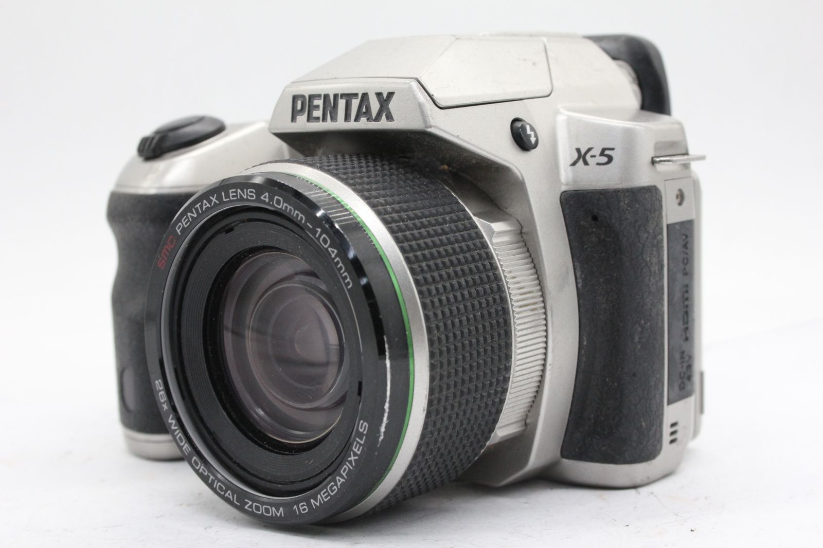 返品保証】 【便利な単三電池で使用可】ペンタックス Pentax X-5 SR smc 26x Wide コンパクトデジタルカメラ v5265 -  メルカリ