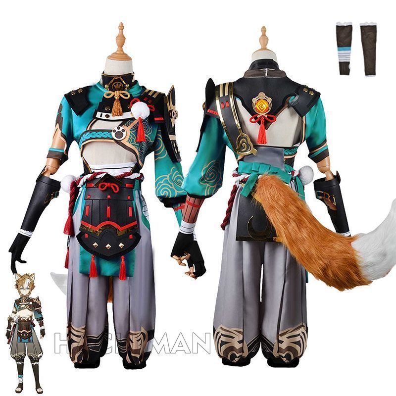 2025 原神 ゴロー コスプレ衣装 げんしん ヒロイン Gorou コスチューム 制服 大人 子供 cosplay イベント