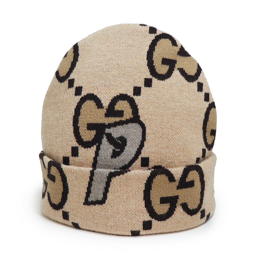 楽天市場】グッチ GUCCI GG カシミア ニット帽 ビーニー