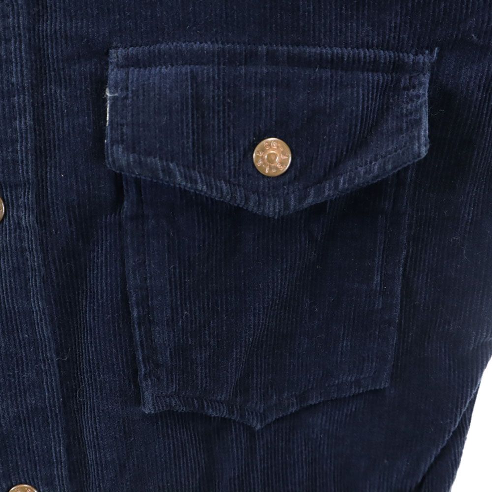 リーバイス 70s ヴィンテージ 長袖 コーデュロイ ウエスタンシャツ S