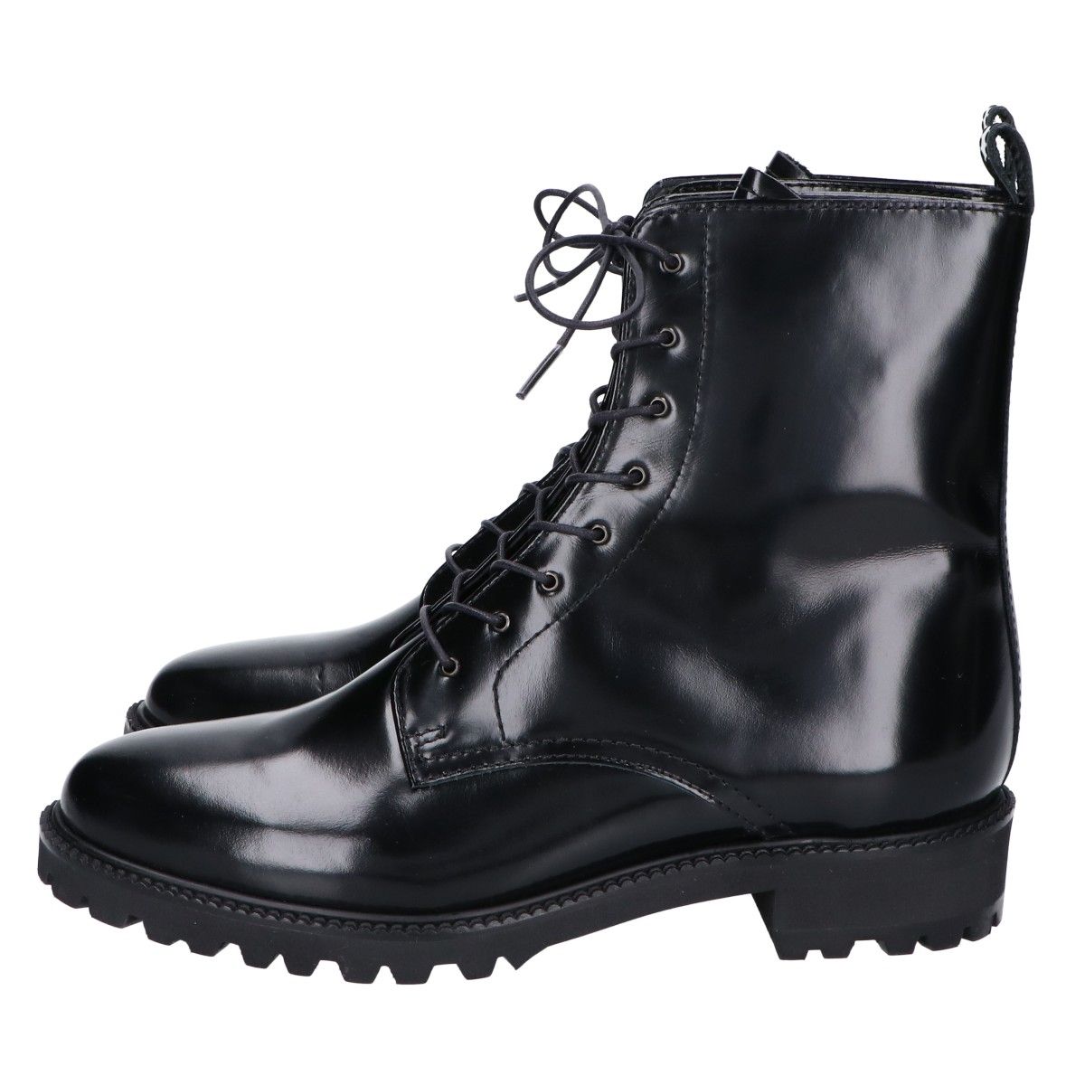 UNITED ARROWS ユナイテッドアローズ 7759 LACE-UP BOOTS 8ホール レースアップ 37 KIN-KAAI_COM