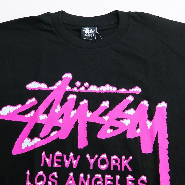 STUSSY ステューシー SAPPORO LTD TEE 札幌チャプト リミテッド エディション Tシャツ ブラック ショートスリーブ 半袖 カットソー