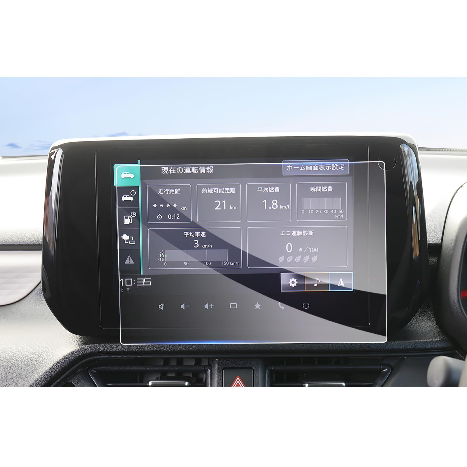 【GAFAT】スズキ スイフト ZCDDS/ZCEDS/ZDDDS/ZDEDS型 5代目 新型 9インチ 2023年～現行 スイフト ナビ フィルム スイフト 9インチ 保護フィルム カーナビ保護フィルム ガラス 車用液晶保護フィルム デ