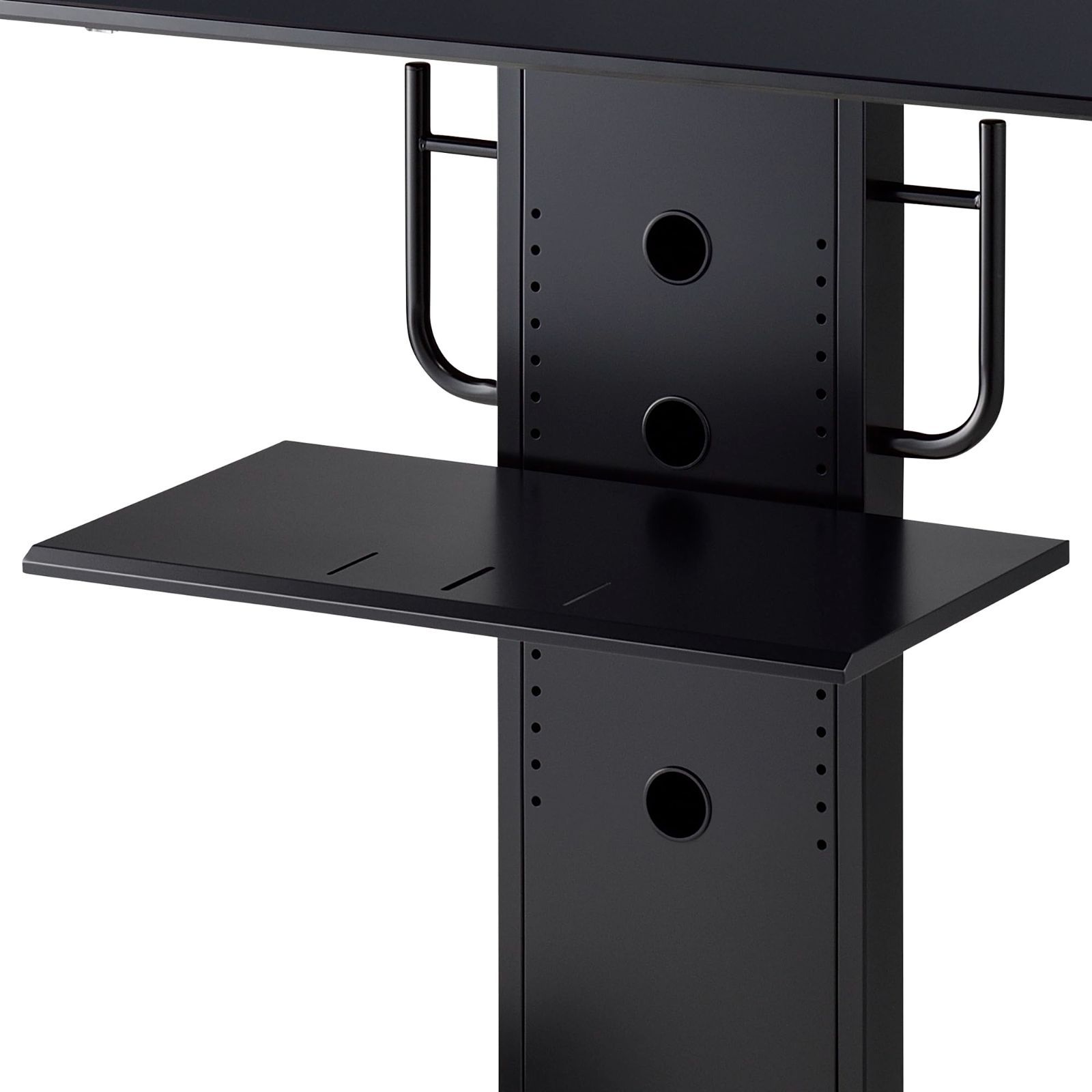 人気商品 棚板 オプション ワイドタイプ PH-820シリーズ用 テレビスタンド ブラック ハヤミ工産 PHP-B8201L