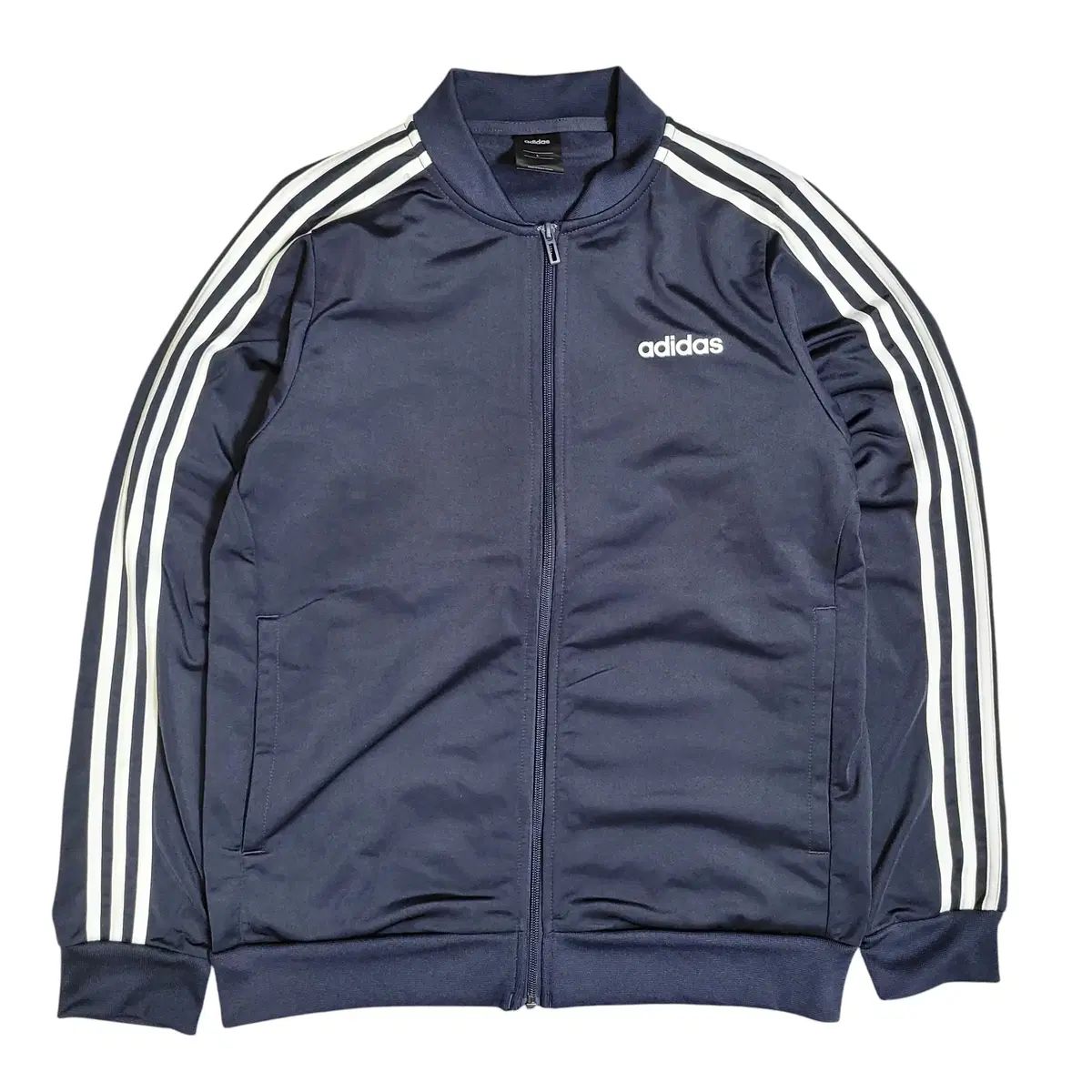 adidas アディダス ネイビー トラックトップス ジャージ L