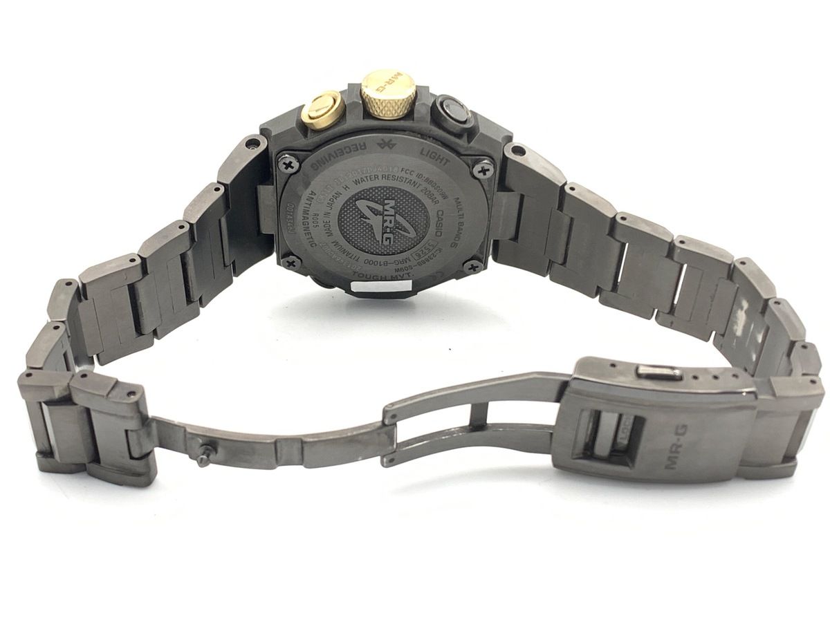 並品 カシオ G-SHOCK MR-G ブラック MRG-B1000BA-1AJR チタン WWW_OLIVIERBERNSTEIN_COM
