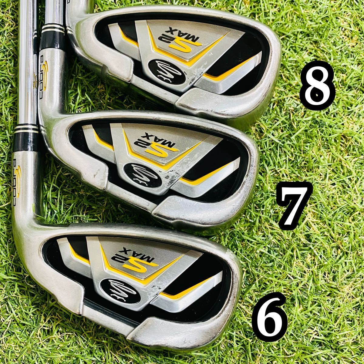 【良品】初心者推奨 コブラ S2 MAX メンズアイアンセット 6本 S 良品】初心者推奨 コブラ S2 MAX メンズアイアンセット 6本 S - メルカリ