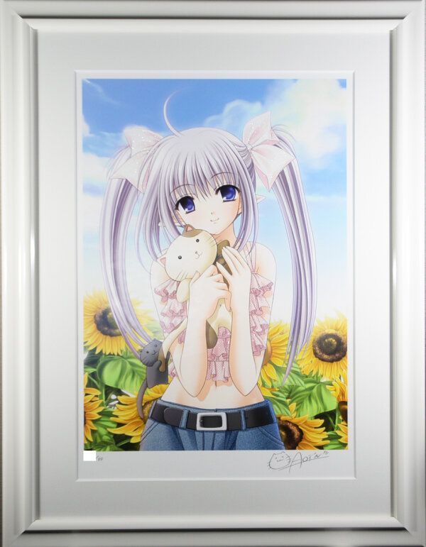 西又葵 CUTIE PARTNERS 版画 アールジュネス アールビバン