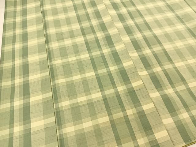 平和屋着物●上質な紬　格子柄　正絹　逸品　BAAT0935yc 平和屋着物○上質な紬 格子柄 正絹 逸品 BAAT0935yc - メルカリ