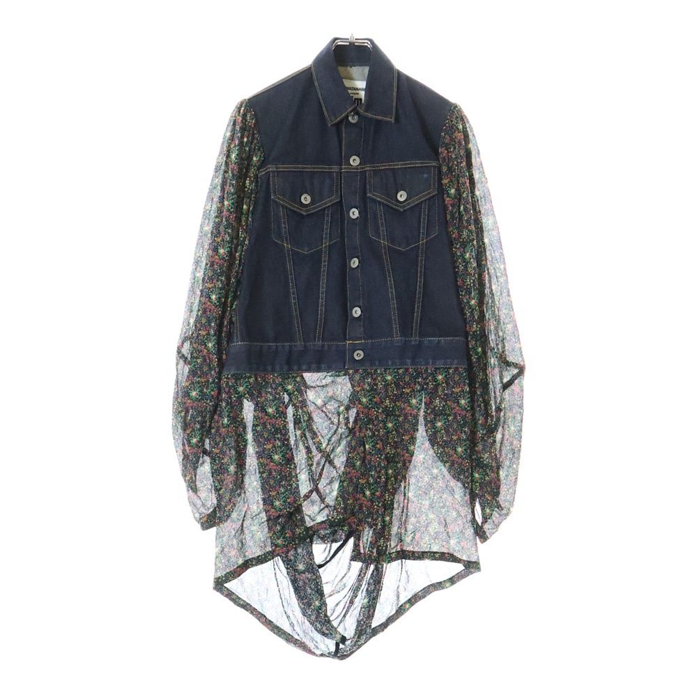ジュンヤワタナベ　コムデギャルソン ドッキング ワンピース ボーダーカーディガン JUNYA WATANABE COMME des GARCONS - ジュンヤワタナベ