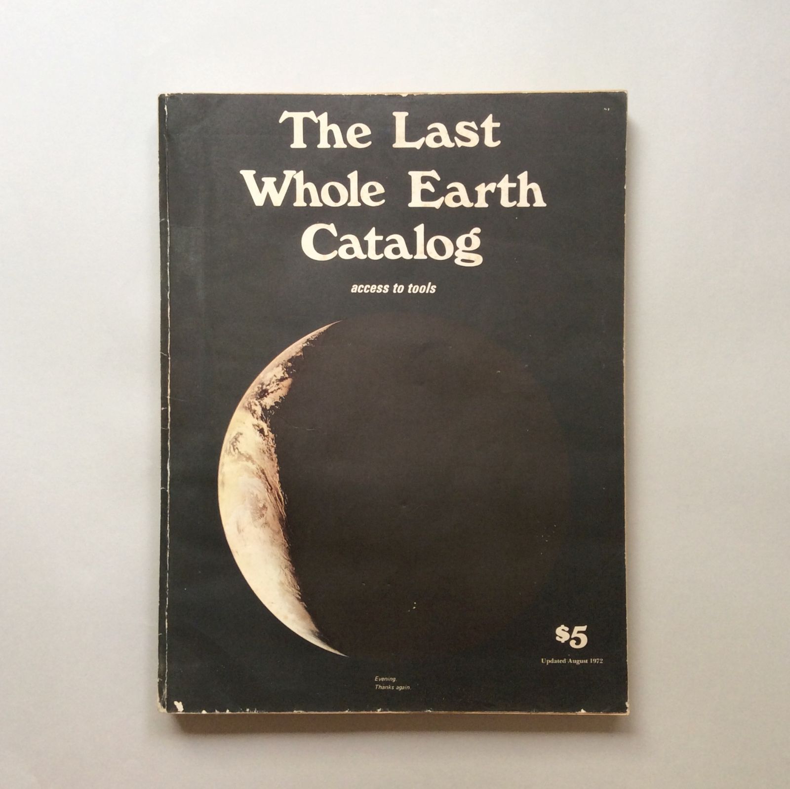 ホール・アース・カタログ 第二版 The Last Whole Earth Catalog ラストホールアースカタログ（2