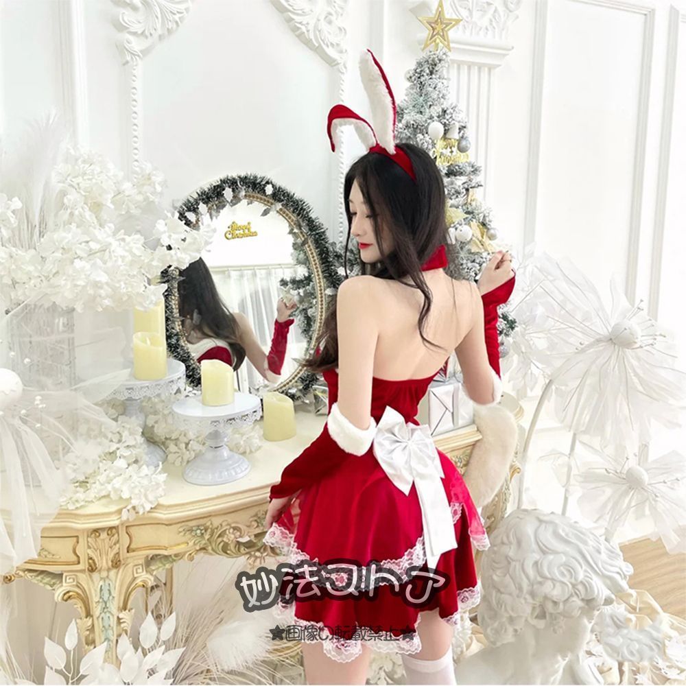 マント着 クリスマスの制服
