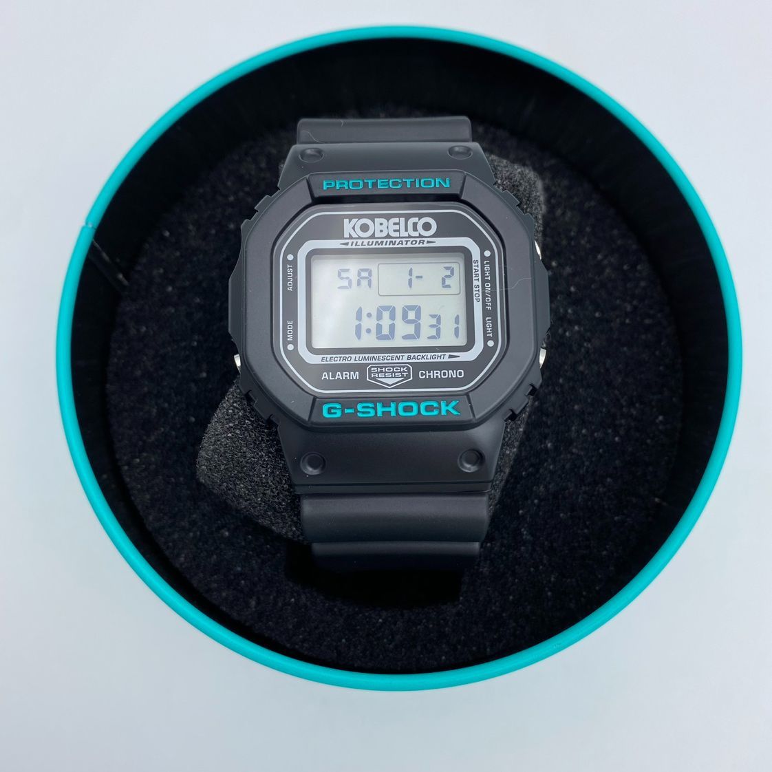 稼働美品】KOBELCO x G-SHOCK/コベルコ x ジーショック/神戸製鋼所/カシオ/CASIO/DW-5600VT/ 服飾  (79-2024-0807-KO-001) - メルカリ