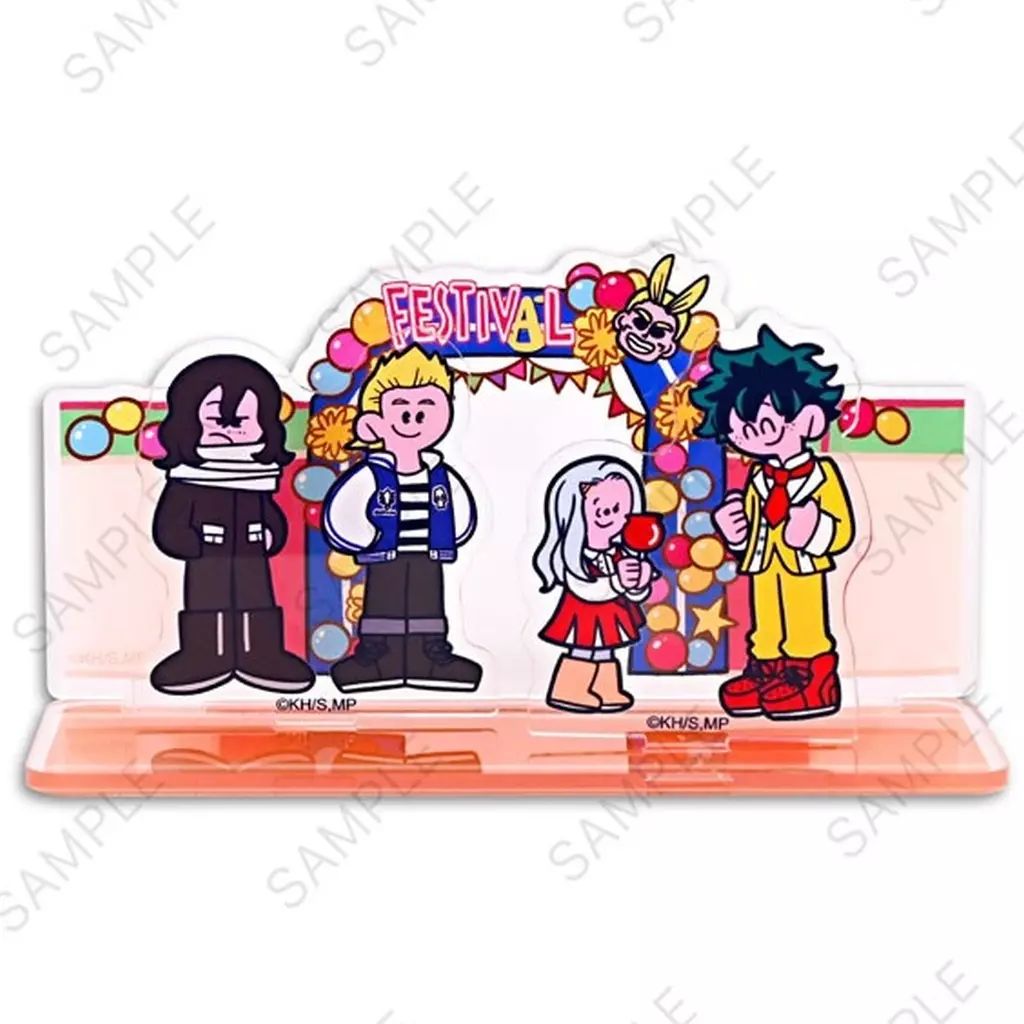 中古】アクリルスタンド・アクリルパネル 文化祭 アクリルジオラマ