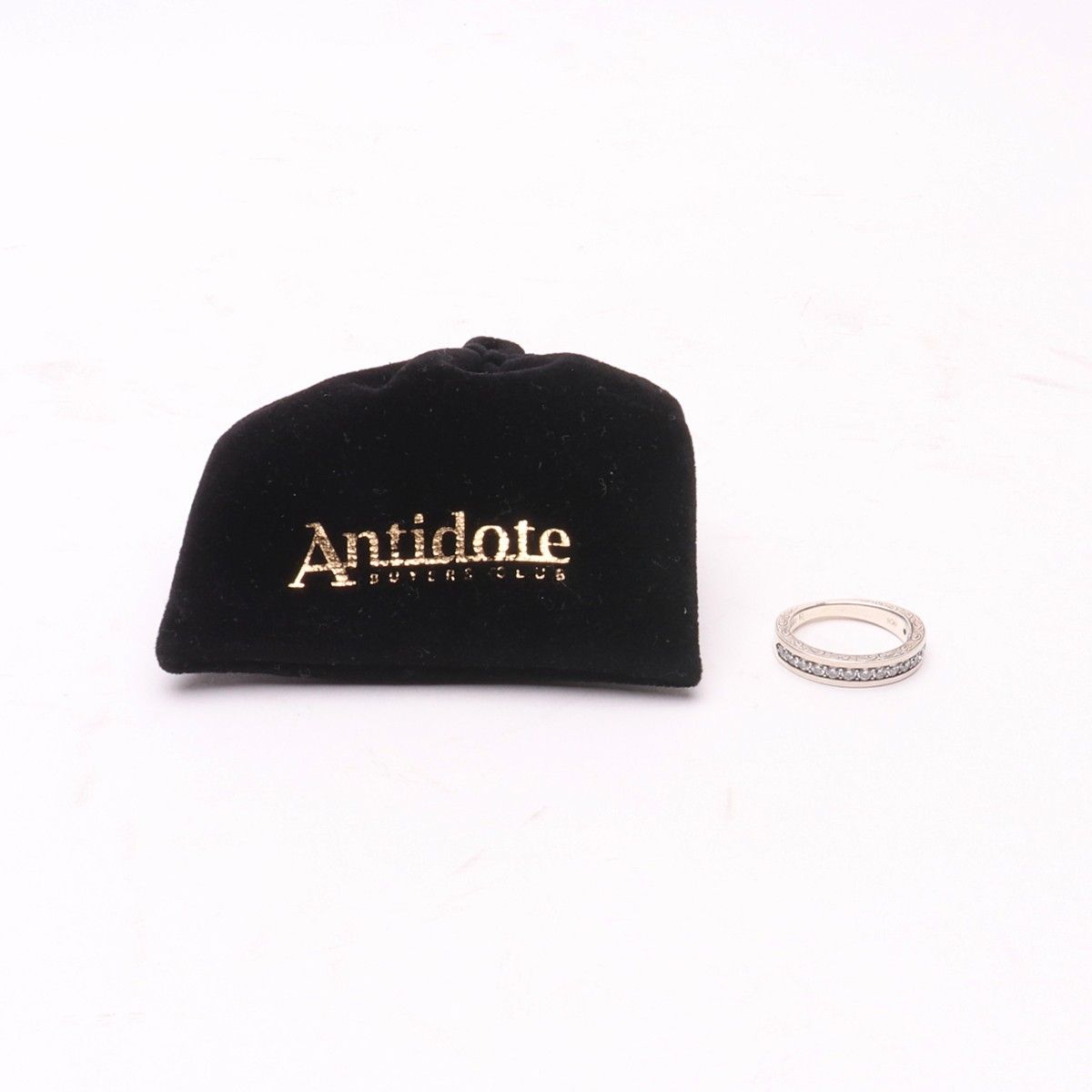 ANTIDOTE BUYERS CLUB ENGRAVED PAVE RING 指輪 シルバー11号 - メルカリ