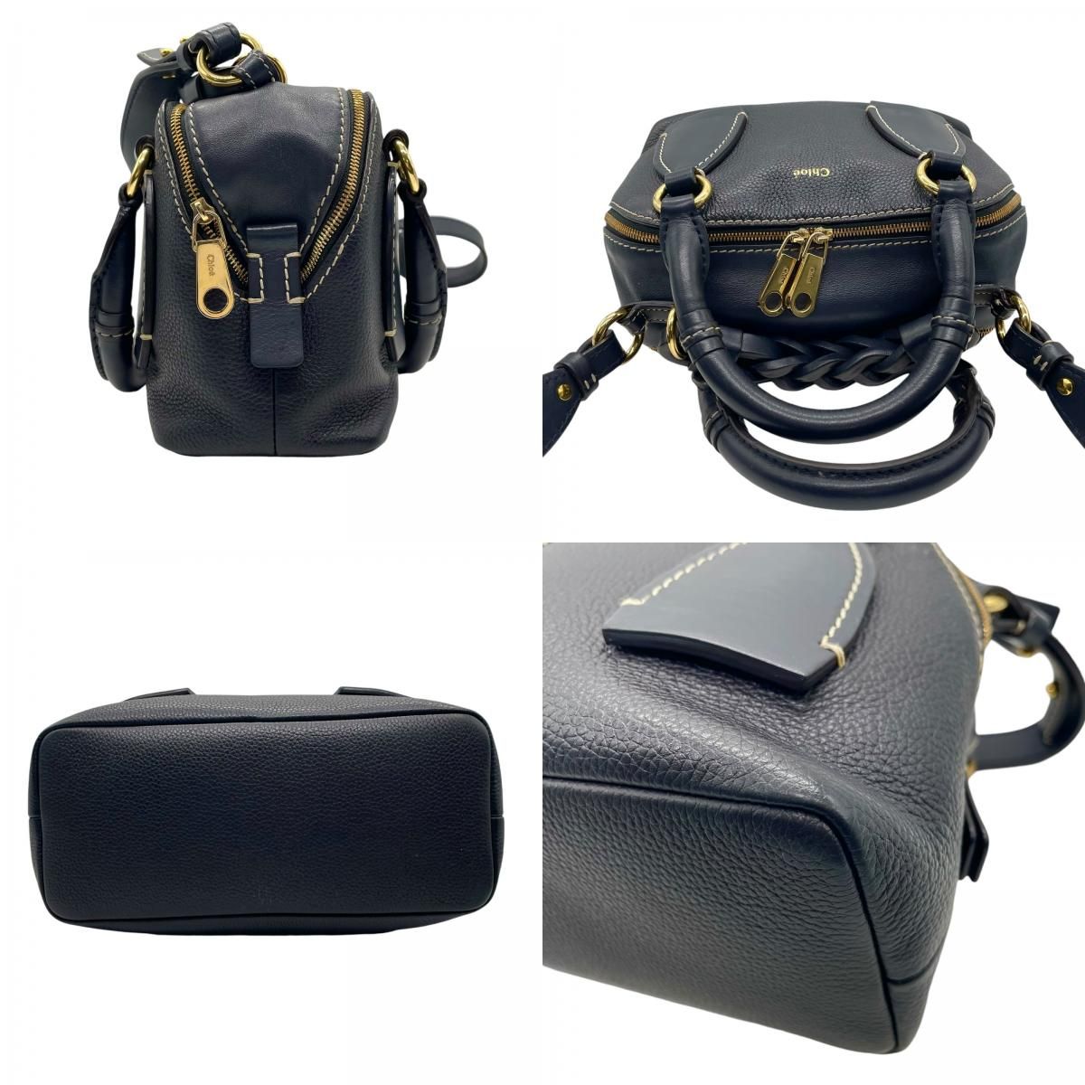 美品 クロエ ハンドバッグ ダリア Chloe 2way レディース ショルダー 