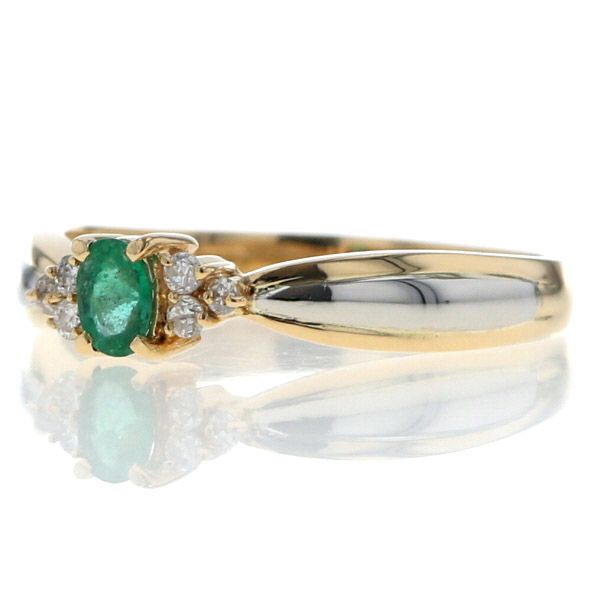 4℃ K18 YG リンデン スタールビー スターサファイア レア リング