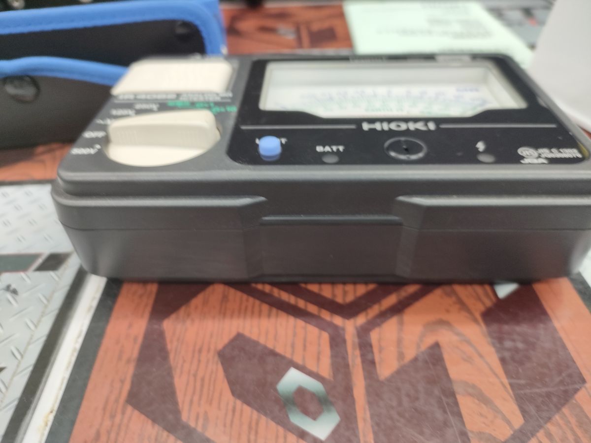 アナログ絶縁抵抗計 ハンズクラフト宮崎新名爪