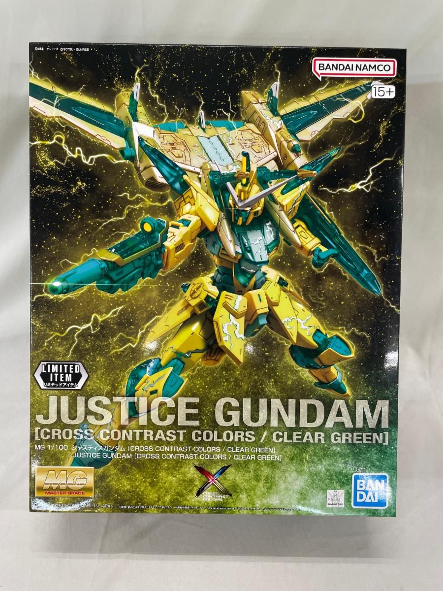 未開封】1/100 MG ZGMF-X09A ジャスティスガンダム(CROSS 未開封】1/100 MG ZGMF-X09A ジャスティスガンダム(CROSS