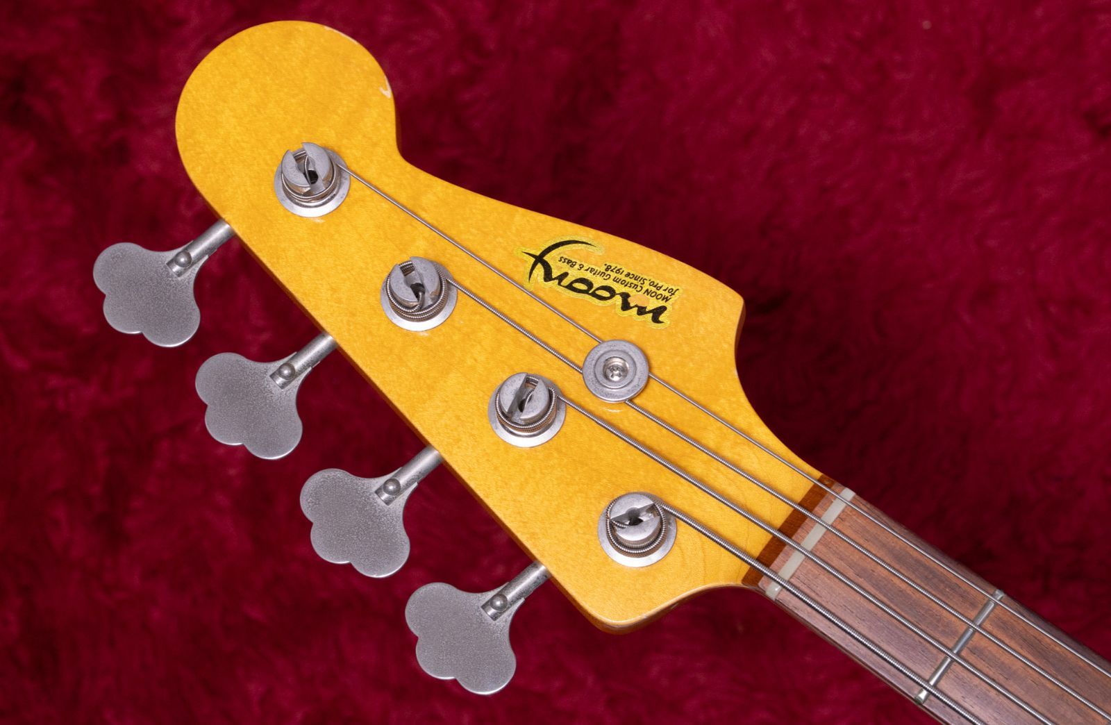 ミュージシャン Moon JB-4C Moon USED 中古 JB-4C Roasted Maple (SFG/R) ｜イケベ楽器店