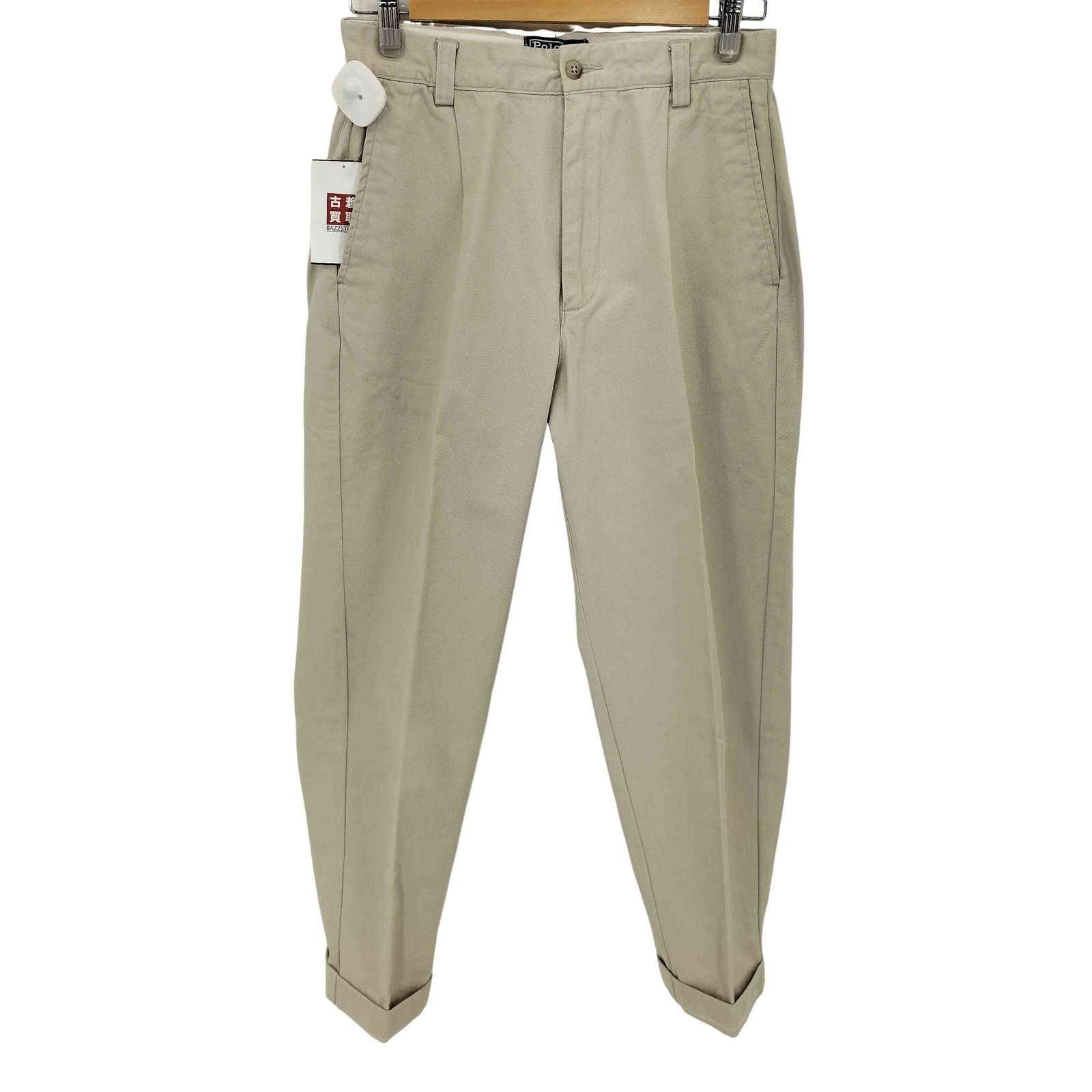 ポロバイラルフローレン Polo by RALPH LAUREN 90S CHATFIELD PANT 1タックチノパンツ メンズ  32/34