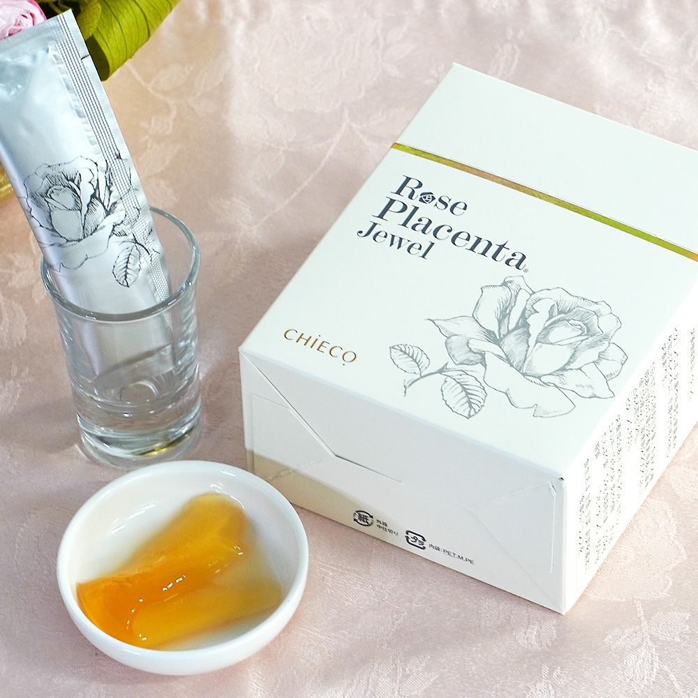 美容 プラセンタ サプリメント 植物 バラ 薔薇 エキス ゼリー ジェル 