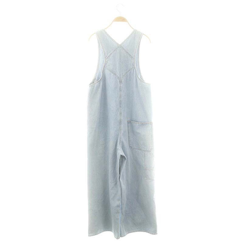 カレンテージ デニム サロペット ノースリーブ カレンテージ CURRENTAGE カレンテージ 24SS Plage 別注 W ZIP