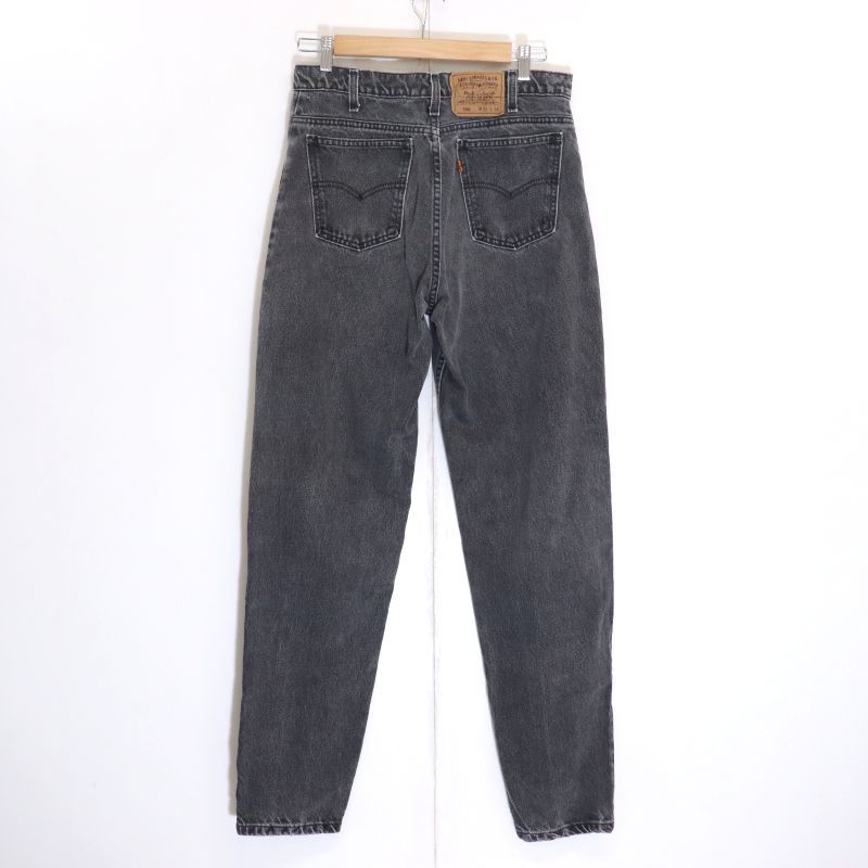 90s USA製 vintage Levi's 550 ブラック デニムパンツ メンズ Mサイズ