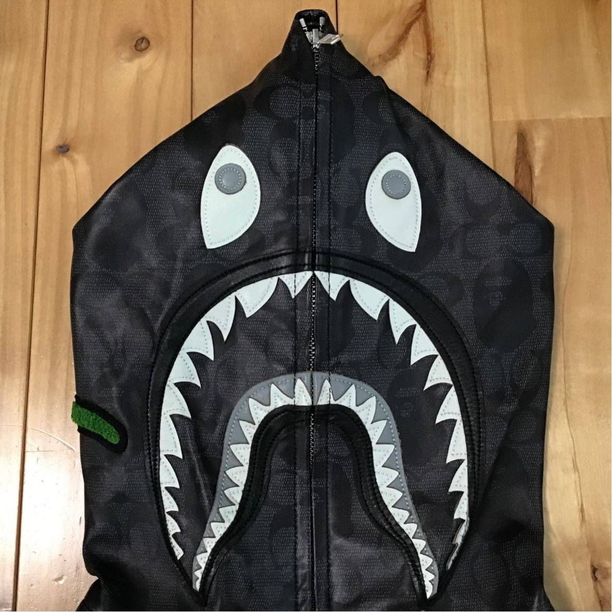 BAPE × COACH LEATHER JACKET 000000005694