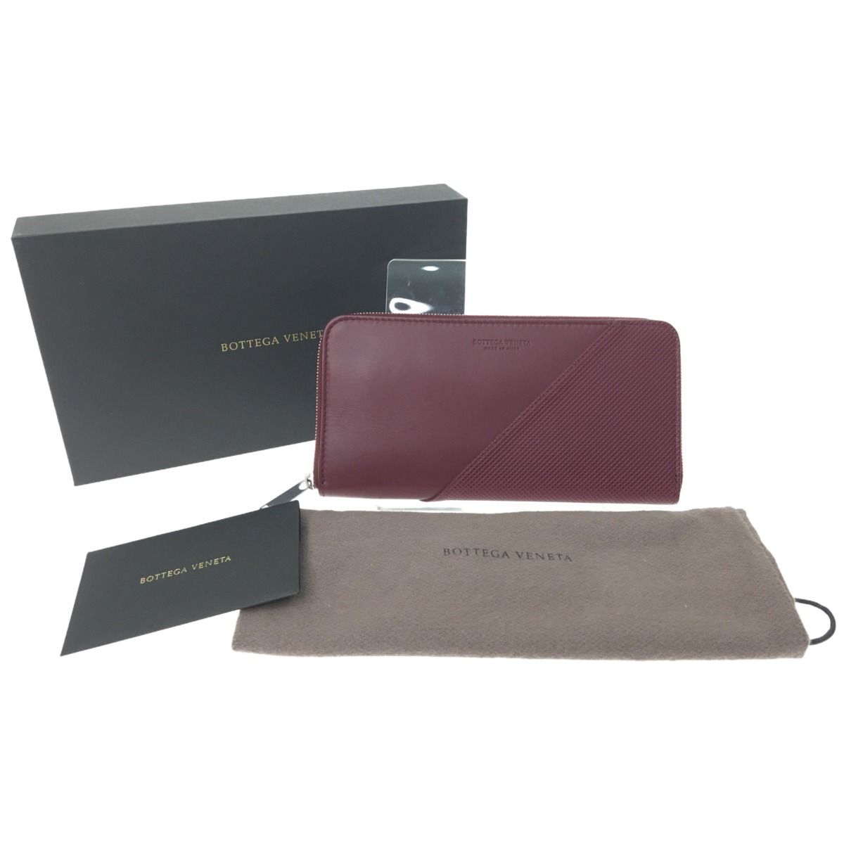 ▽▽BOTTEGA VENETA ボッテガヴェネタ ラウンドファスナー長財布 
