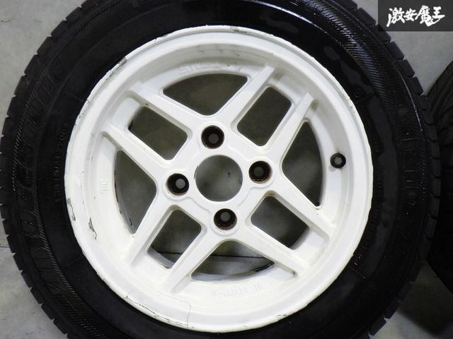 ○☆即発送☆ TOM'Sトムス 井桁 イゲタ ホイール 14インチ 6J +