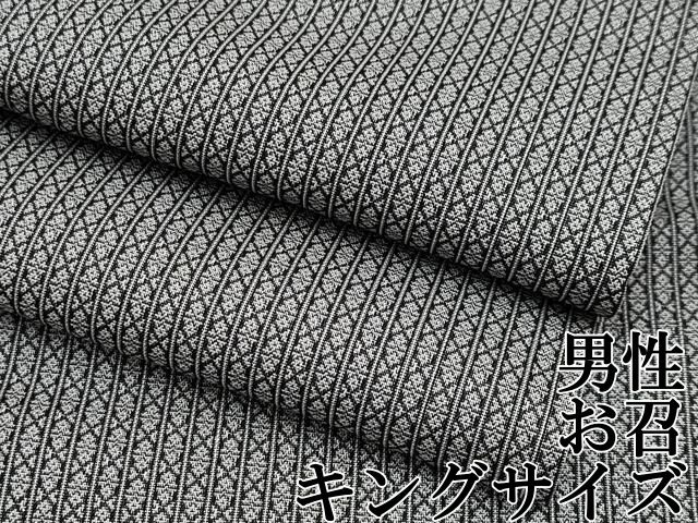 平和屋本店■極上　男性　お召　キングサイズ　吉祥文　逸品　CYAA1880s5 平和屋本店□極上 男性 お召 キングサイズ 吉祥文 逸品 CYAA1880s5
