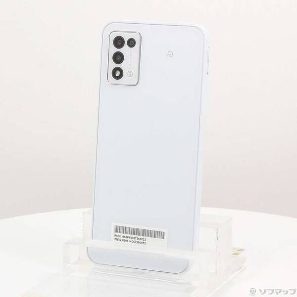 〔品〕 Libero 5G III 64GB ホワイト ZESBY2 Y!mobile SIMフリー【348】