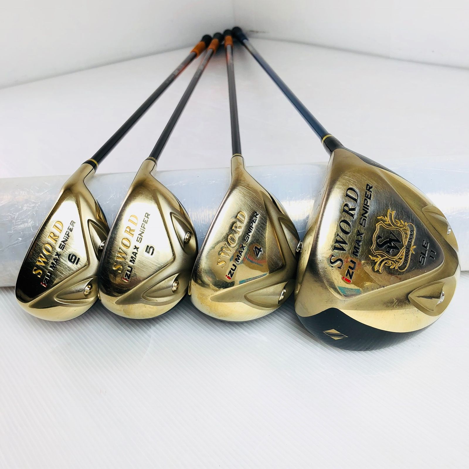 豪華 13本 カタナ SWORD スワード メンズ ゴルフ セットバッグ付き