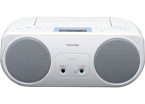 東芝 CDラジオ TY-C151(L) [ホワイト]