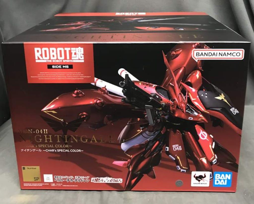 ROBOT魂 ナイチンゲール CHAR’s COLOR 未使用 Amazon.co.jp: ROBOT魂 ＜SIDE MS＞ ナイチンゲール ～CHAR's SPECIAL