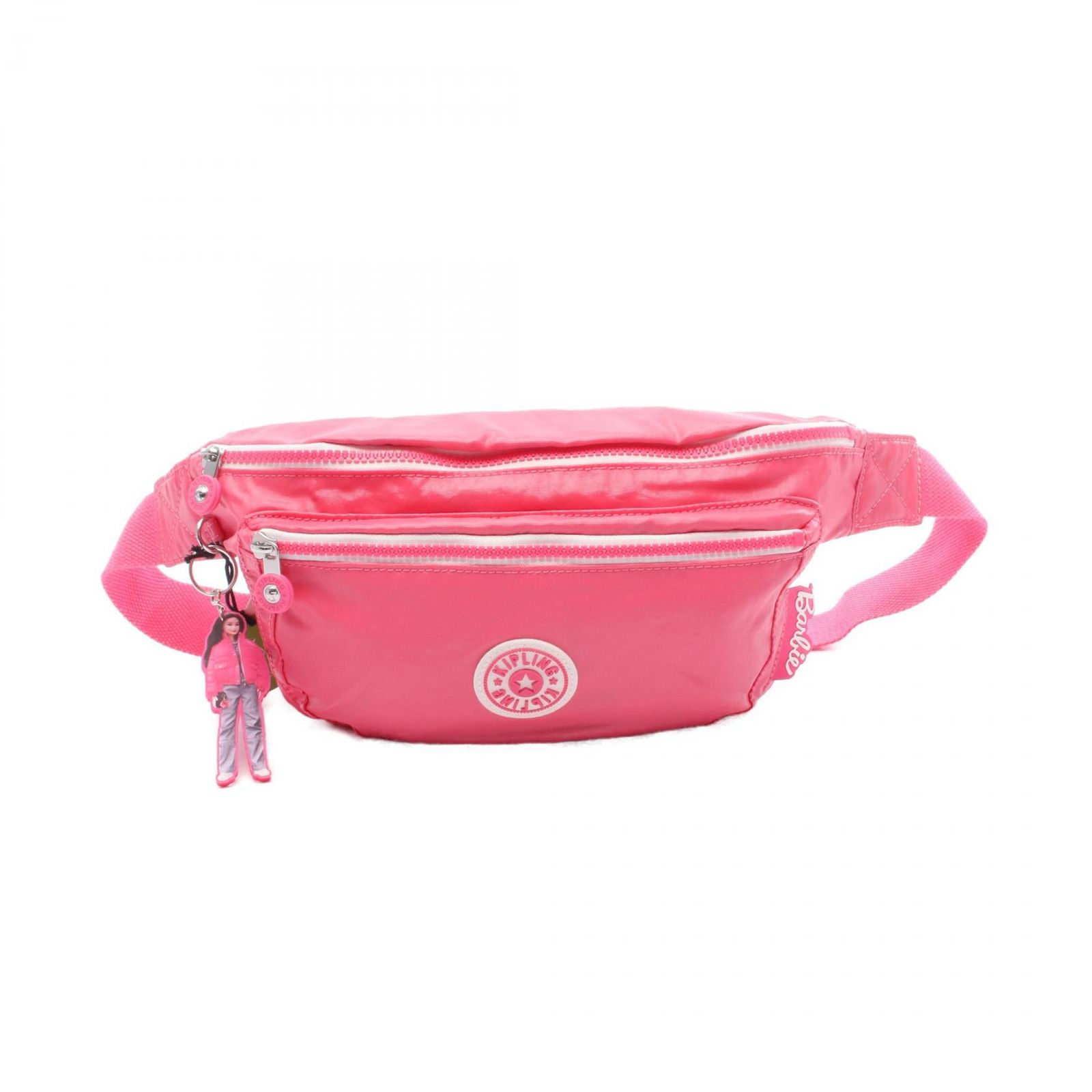 キプリング Kipling ウエストバッグ kipling × Barbie YASEMINA I7625-B1R ピンク ナイロン バービーコラボ クロスボディバッグ レディース