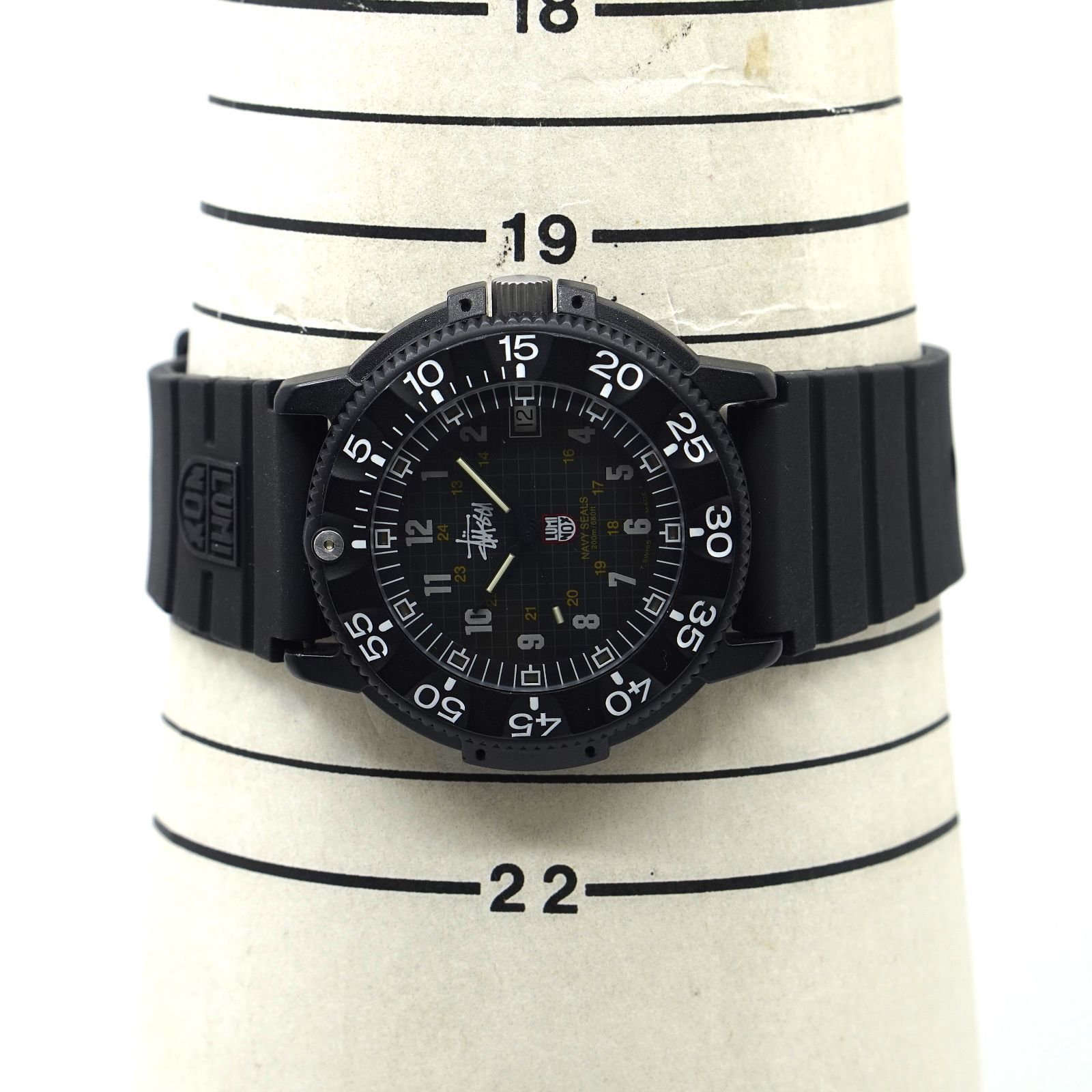 付属品有】ルミノックス LUMINOX ネイビーシールズ×ステューシー