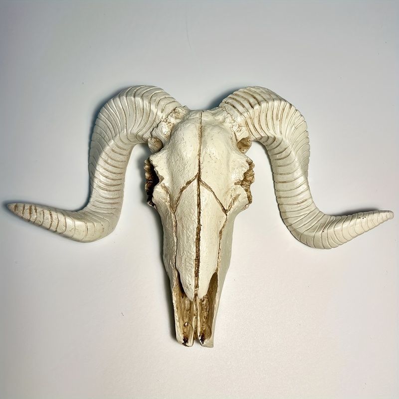 オブジェ ハンティングトロフィー 山羊 鹿 壁掛け おしゃれ インテリア 北米 壁掛け インテリア 鹿 モノトーン ハンティングトロフィー調 おしゃれ