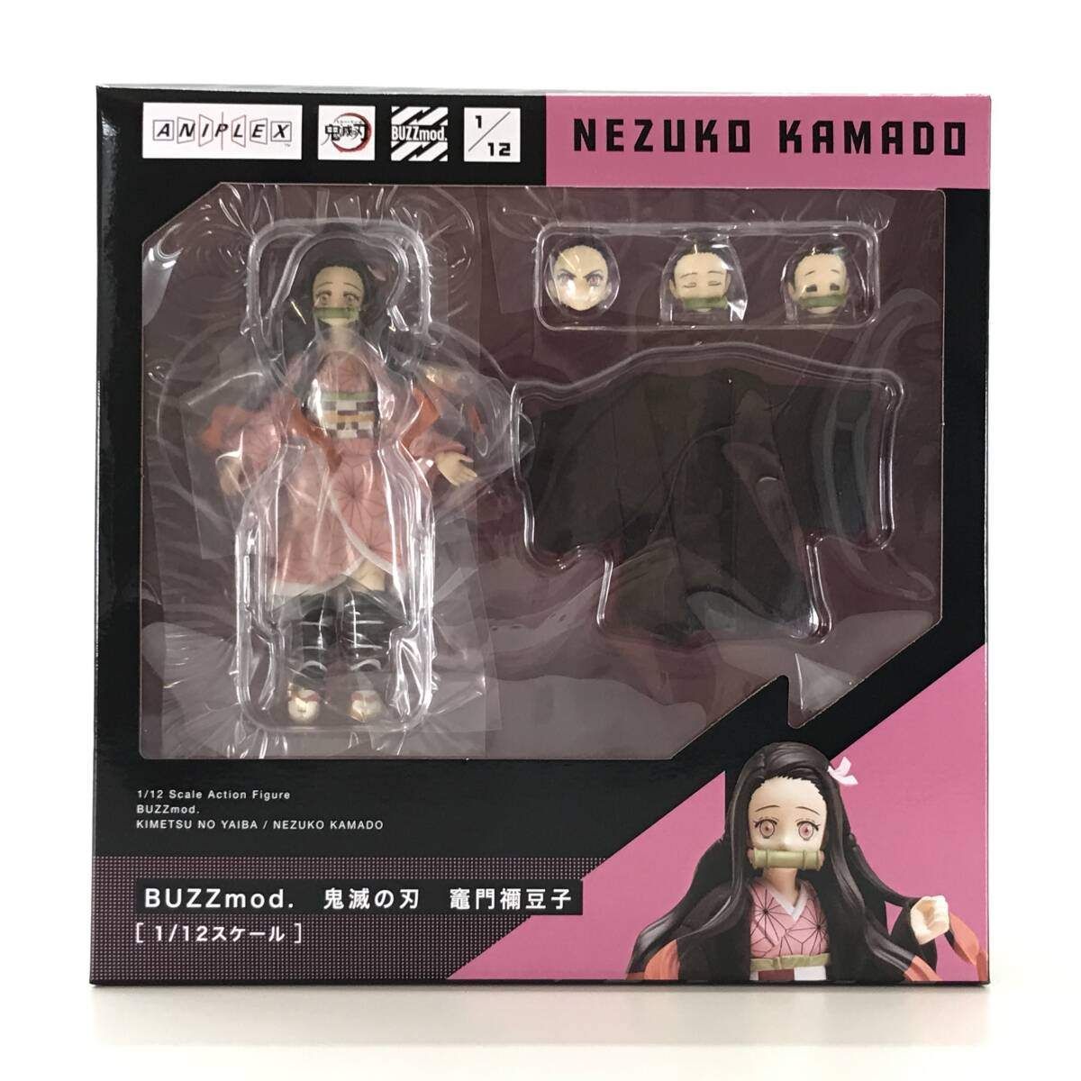 アニプレックス BUZZmod. 鬼滅の刃 竈門禰豆子 1/12 フィギュア BUZZmod. 鬼滅の刃 胡蝶しのぶ 1/12 アクションフィギュア