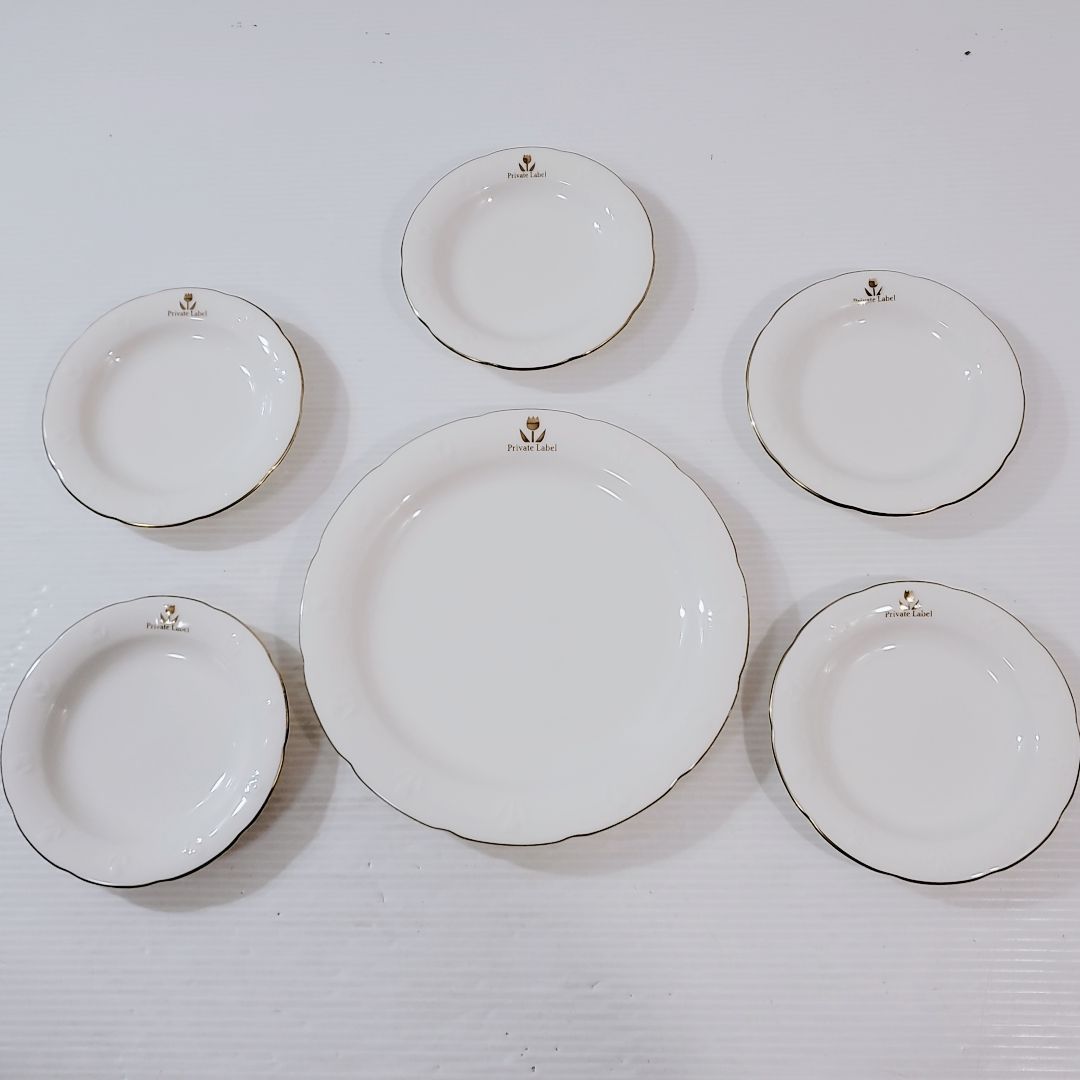 Private Label お皿セット PRIVATE LABEL - Private Label お皿 6枚セットの通販 by WR's