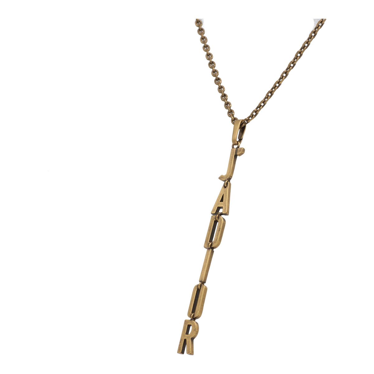 DIORディオール CHRIS 1947 ゴールド ネックレス ◇Christian Dior