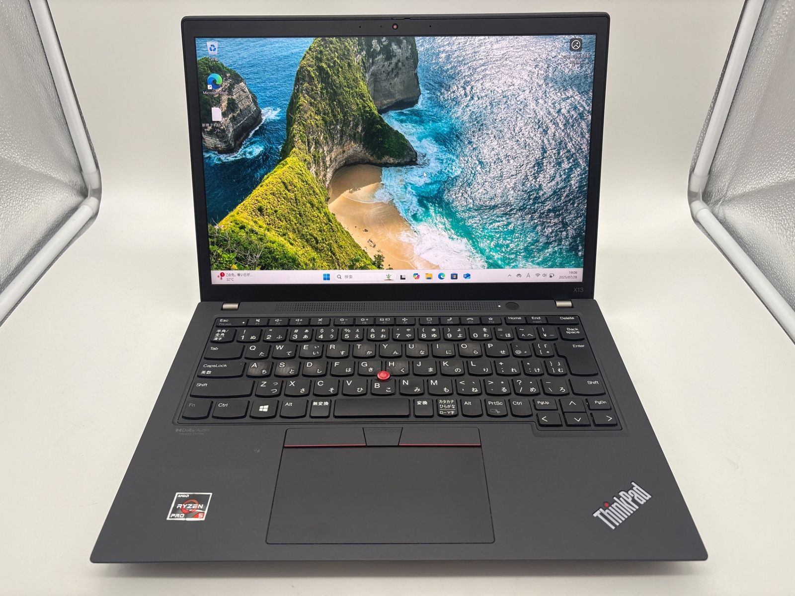 中古パソコン] ThinkPad X13 Gen 2a (20XJS0S400) - メルカリ