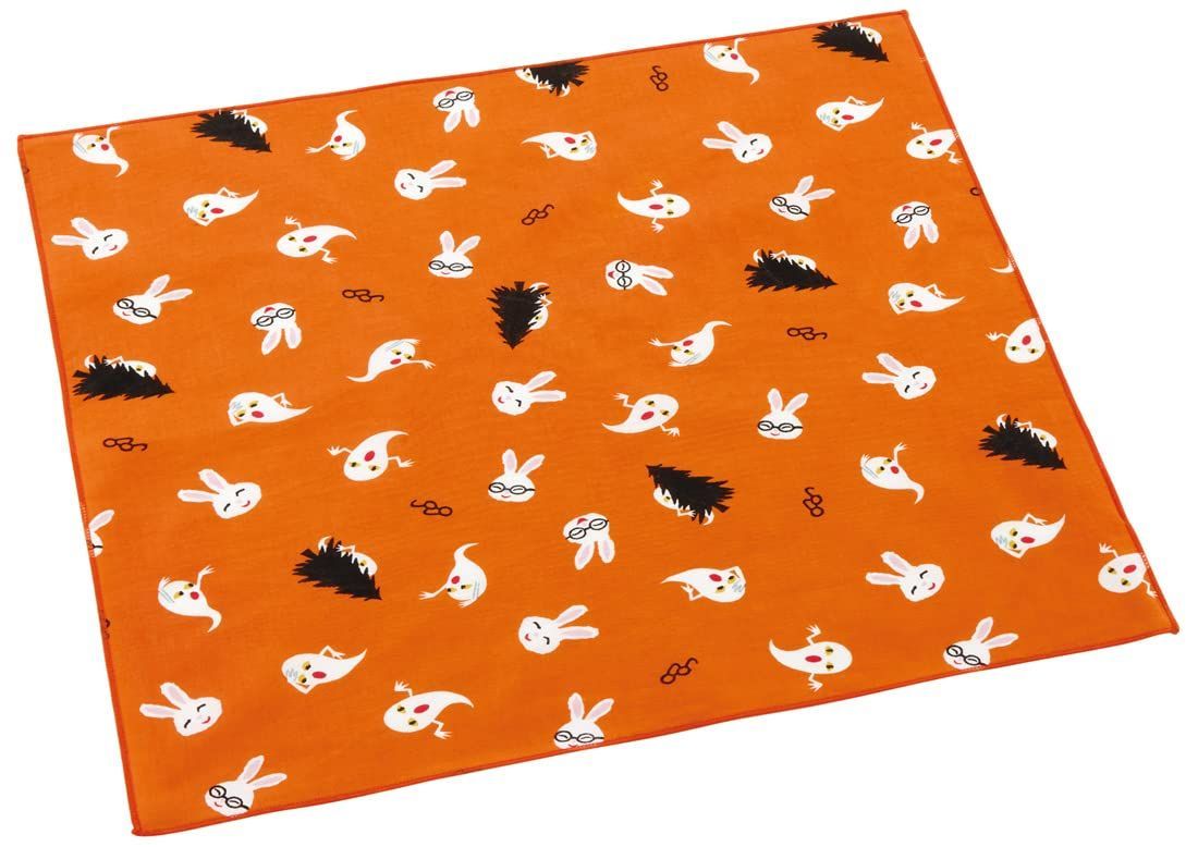 売切注意 お早めに キッズ 43×43cm めがねうさぎ ランチクロス 男の子 お弁当 女の子 子供用 KB4 スケーター Skater